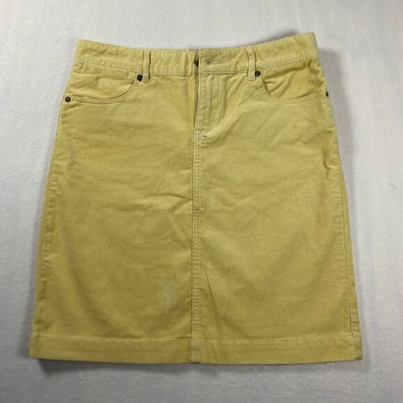 Mountain Khakis Skirt Women an Village Cotton A-line Mini 5 Pocket Cargo Sz 4 - Picture 1 of 11